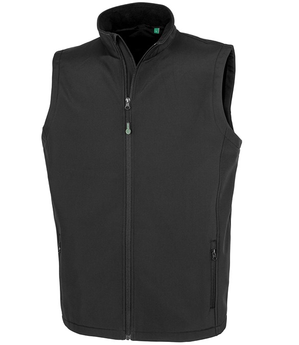 Men&#39;s recycled 2-layer printable softshell bodywarmer