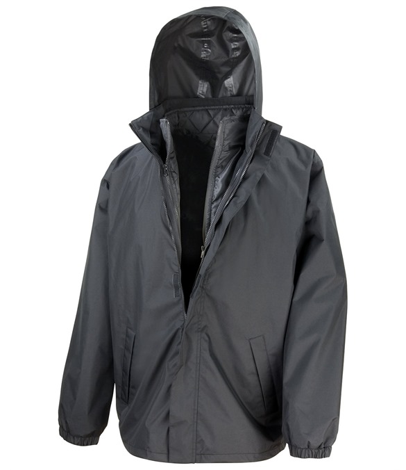 Core 3-in-1 jacket with quilted bodywarmer
