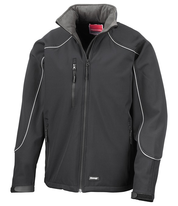 Hooded softshell jacket
