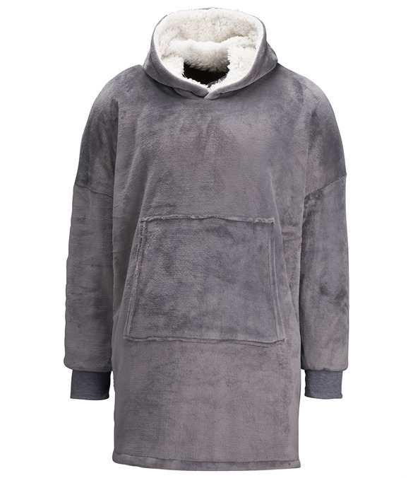 The Ribbon oversized cosy reversible sherpa hoodie