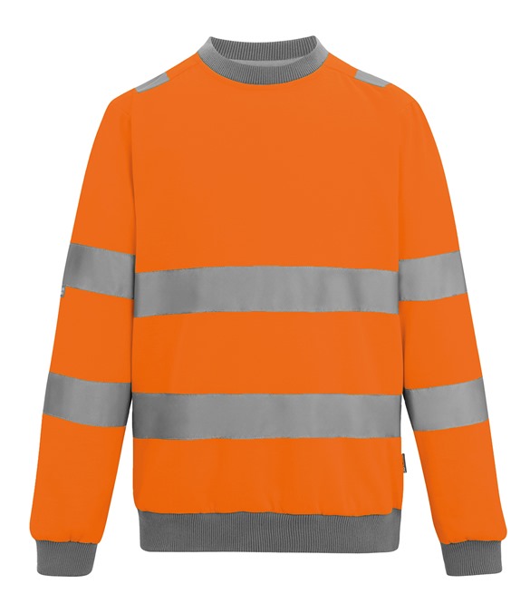 Hi-vis Pro contrast crew neck sweatshirt