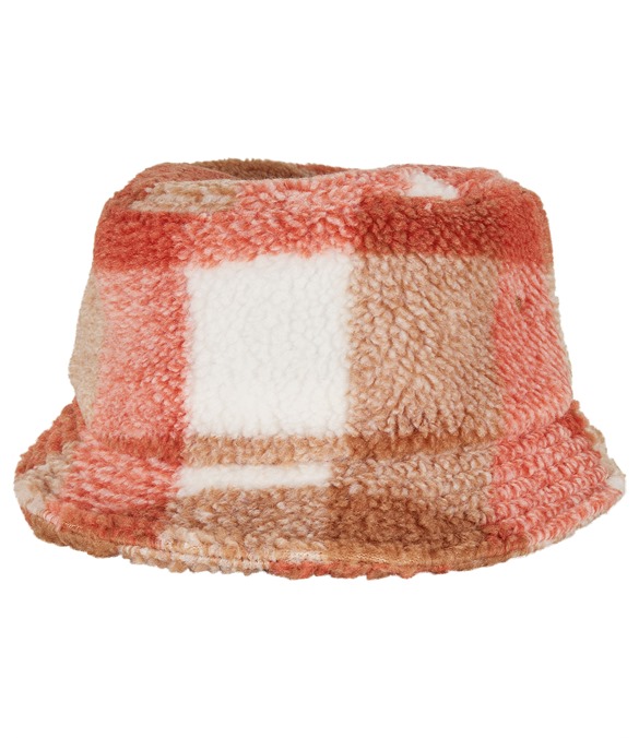 Sherpa check bucket hat (5003SC)