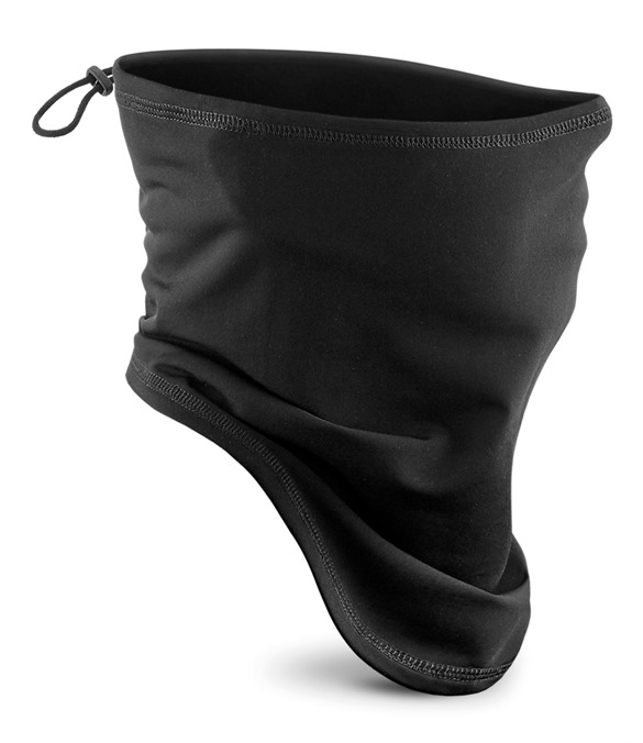 Softshell sports tech neck warmer