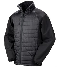 Compass padded softshell jacket