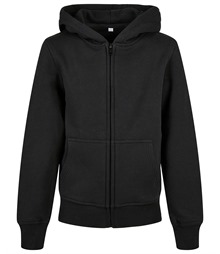 Organic kids basic zip hoodie