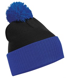 Snowstar? two-tone beanie