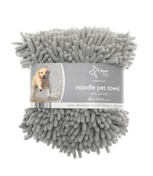 Noodle pet towel