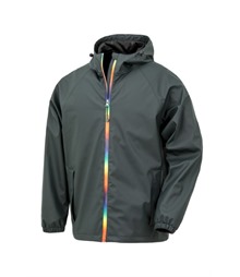 Prism PU waterproof jacket with recycled backing