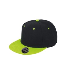 Bronx original flat peak snapback dual colour cap