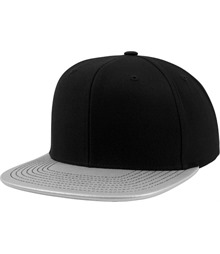 Metallic visor snapback (6089PU)