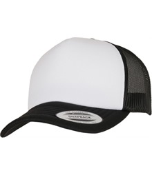 YP Classics? curved foam trucker cap ? white front (6320W)