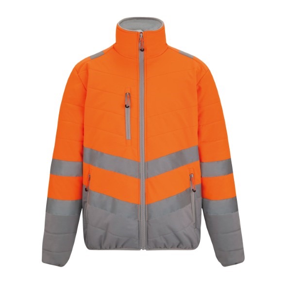 Hi-vis two-tone thermal jacket