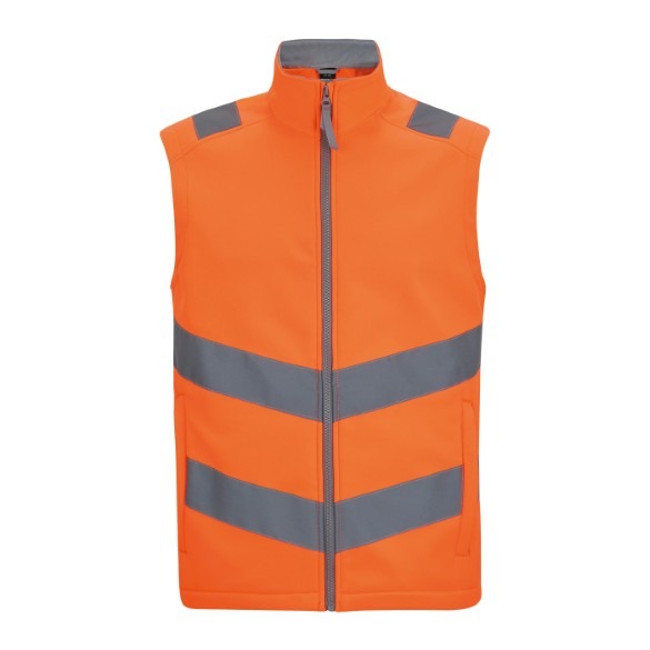 Hi-vis Pro contract Ablaze softshell bodywarmer