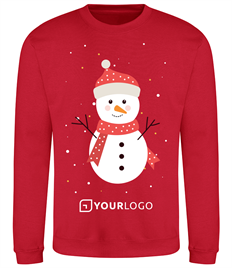 Custom Christmas Snowman Jumper